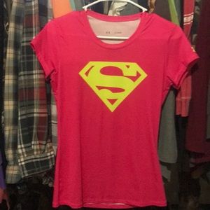 Under Armor super girl shirt!